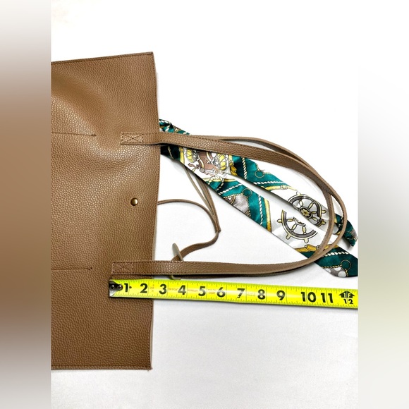 TOTE Women's Soft Faux Leather Tote Shoulder Bag Big Capacity Tassel Handbag - Picture 10 of 14